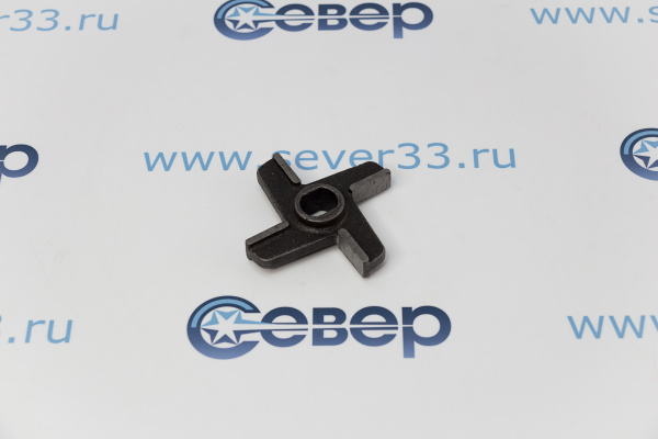 Нож двусторонний для мясорубки МИМ-300764 02.00.08 с буртом_1